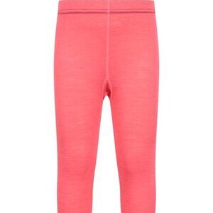 Mountain Warehouse Merino Kids Base Layer Thermal Pants Bright Pink, Kids 7-8 Yr